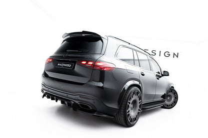 Diffusor Heckansatz V.2 passend für Mercedes GLS AMG-Line X167 schwarz Hochglanz