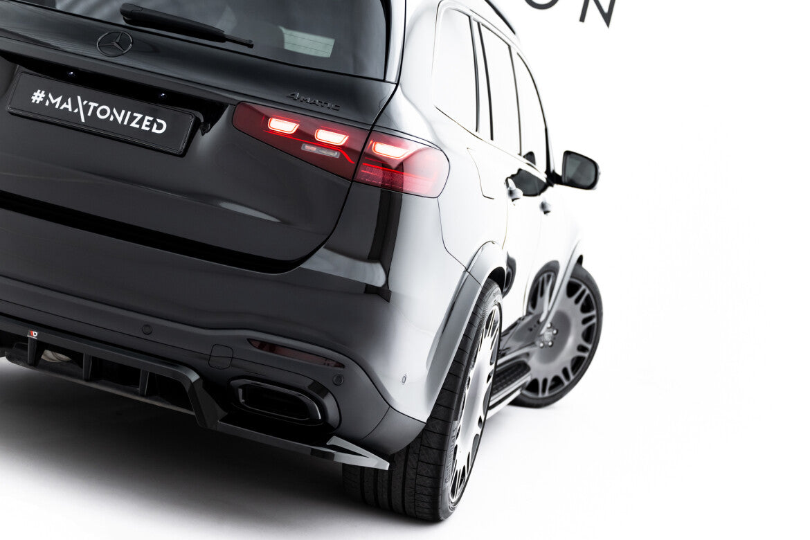 Diffusor Heckansatz V.2 passend für Mercedes GLS AMG-Line X167 schwarz Hochglanz