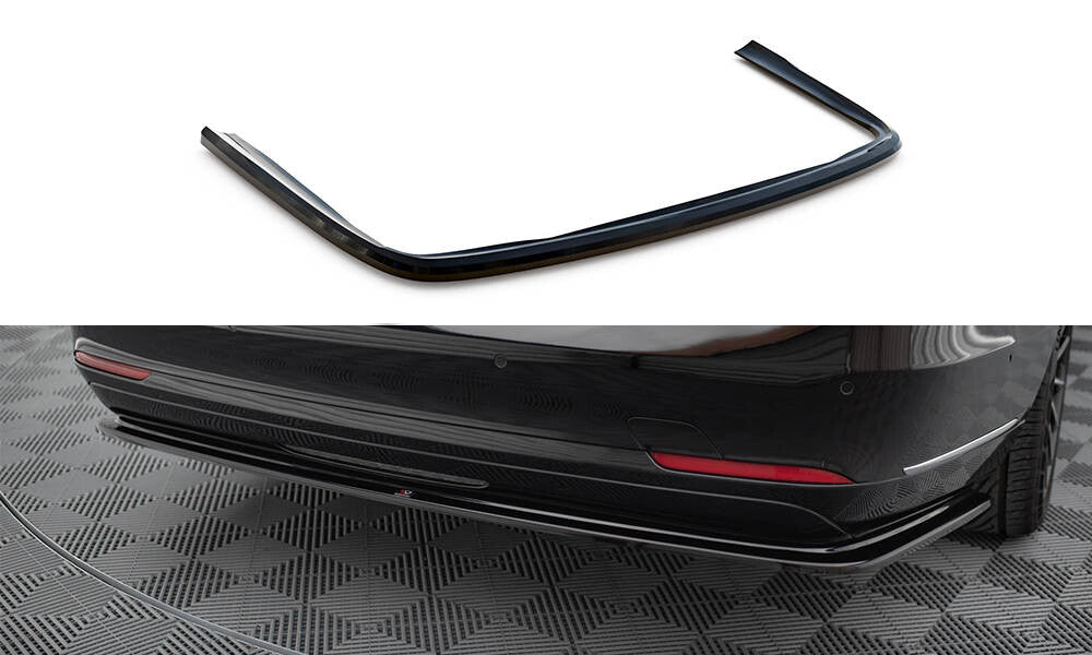 Diffusor Heckansatz V.2 passend für Mercedes S W222 schwarz Hochglanz