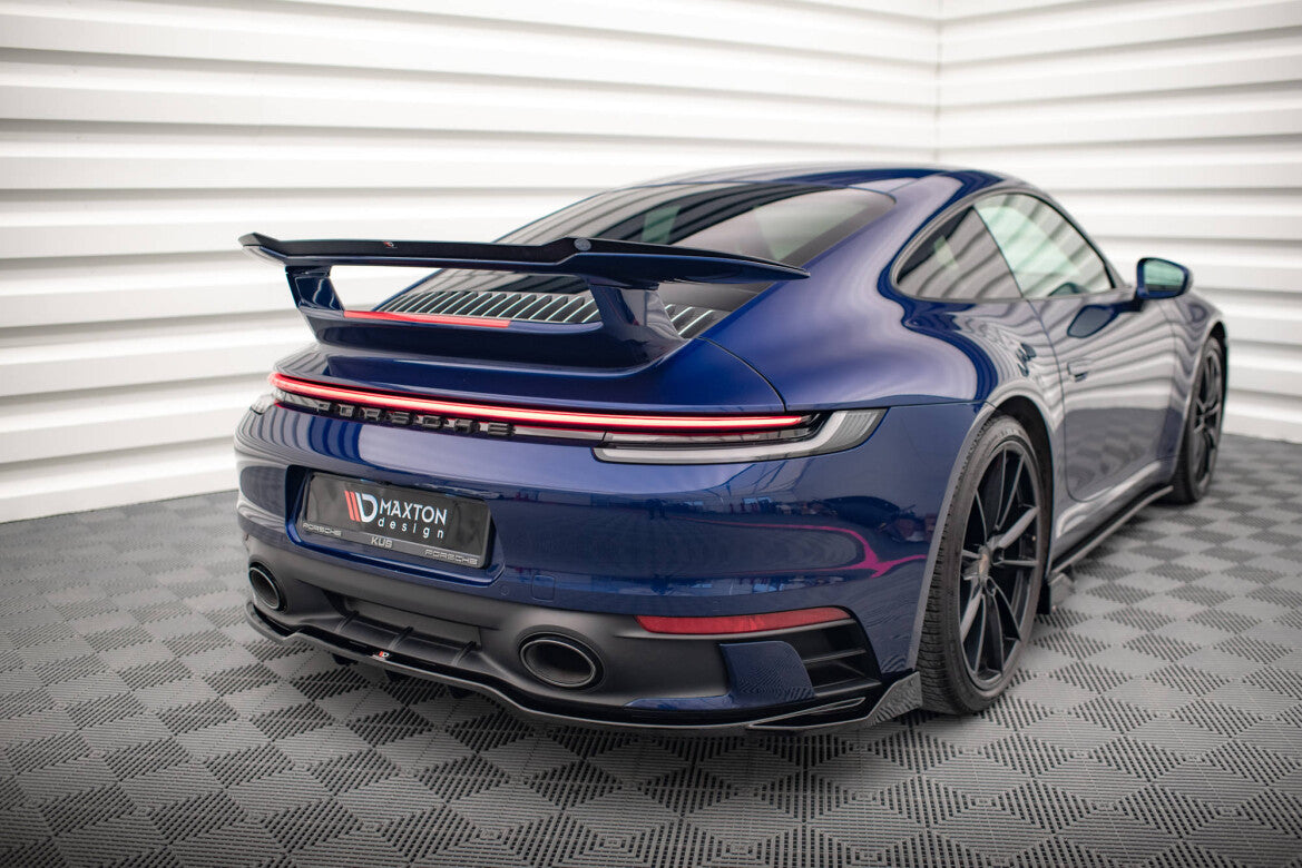 Diffusor Heckansatz V.2 passend für Porsche 911 Carrera Aero / Carrera GTS 992 schwarz Hochglanz