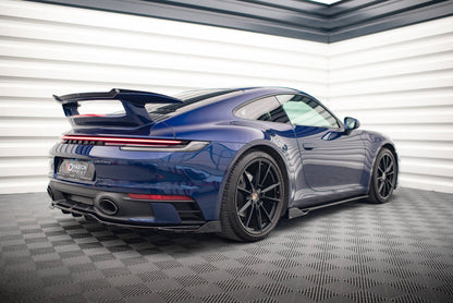 Diffusor Heckansatz V.2 passend für Porsche 911 Carrera Aero / Carrera GTS 992 schwarz Hochglanz