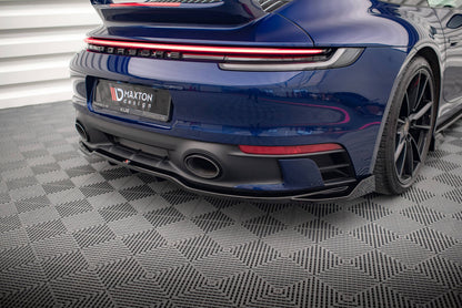 Diffusor Heckansatz V.2 passend für Porsche 911 Carrera Aero / Carrera GTS 992 schwarz Hochglanz