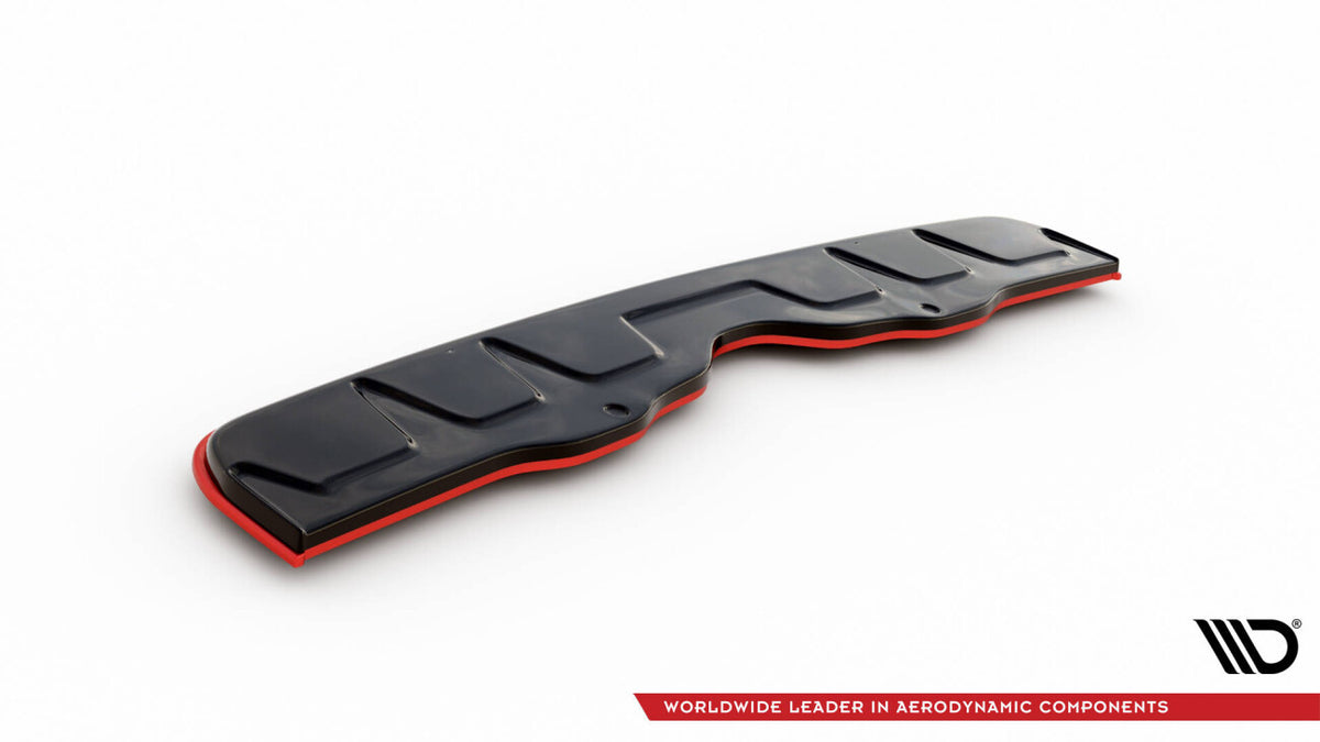 Diffusor Heckansatz V.2 passend für Subaru WRX STI schwarz Hochglanz