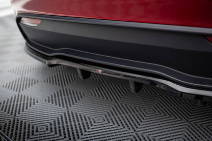 Diffusor Heckansatz V.2 passend für Tesla Model 3 Project HighlandFL schwarz Hochglanz