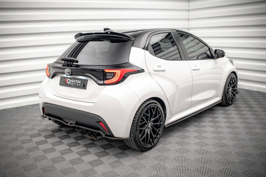 Diffusor Heckansatz V.2 passend für Toyota Yaris Mk4 schwarz Hochglanz