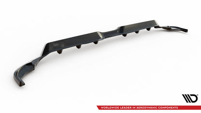 Diffusor Heckansatz V.2 passend für Toyota Yaris Mk4 schwarz Hochglanz