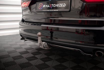 Diffusor Heckansatz V.2 passend für Volvo V90 Mk2 schwarz Hochglanz