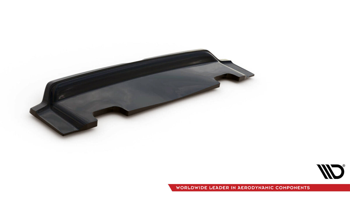 Diffusor Heckansatz V.2 passend für Volvo V90 Mk2 schwarz Hochglanz