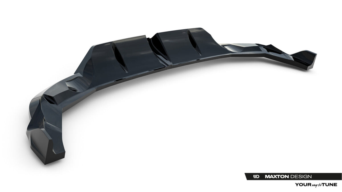 Diffusor Heckansatz V.3 passend für Audi RS3 Sportback 8Y FL schwarz Hochglanz