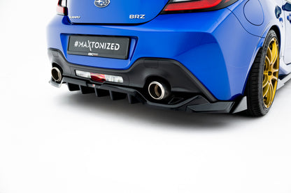 Diffusor Heckansatz V.3 passend für Subaru BRZ Mk2 schwarz Hochglanz