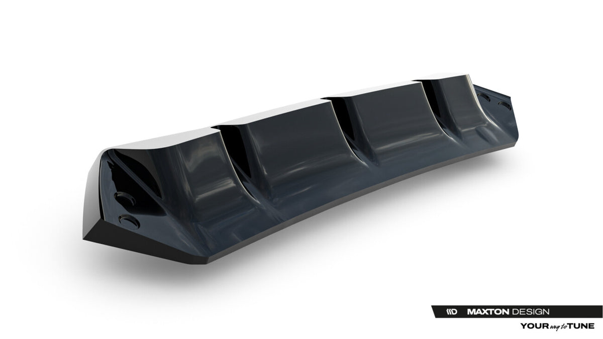 Diffusor passend für BMW M5 F90 / F90 Facelift schwarz Hochglanz