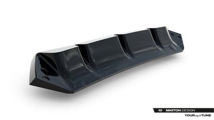 Diffusor passend für BMW M5 F90 / F90 Facelift schwarz Hochglanz