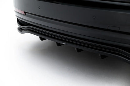 Diffusor RACE passend für Audi A8 S-Line Long D5 Facelift schwarz Hochglanz