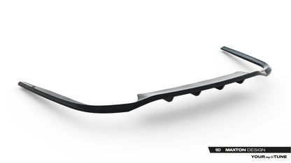 Diffusor RACE passend für Audi A8 S-Line Long D5 Facelift schwarz Hochglanz