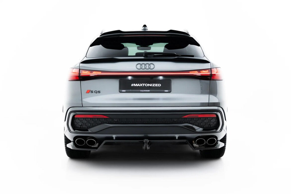Diffusor RACE passend für Audi SQ5 Sportback / SUV Mk3 schwarz Hochglanz