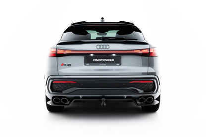 Diffusor RACE passend für Audi SQ5 Sportback / SUV Mk3 schwarz Hochglanz
