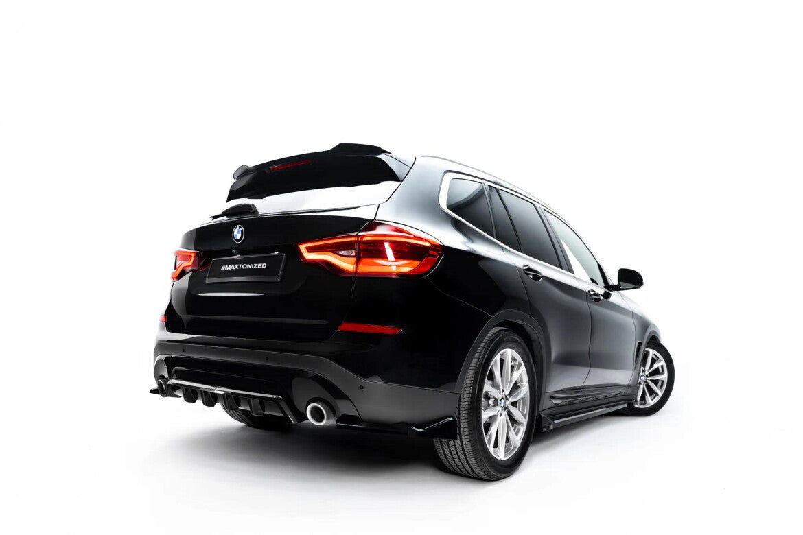 Diffusor RACE passend für BMW X3 G01 schwarz Hochglanz