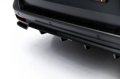 Diffusor RACE passend für Mercedes-Benz V AMG-Line W447 Facelift 2 schwarz Hochglanz