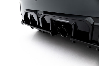 Diffusor RACE passend für Mini Cooper John Cooper Works F65 schwarz Hochglanz