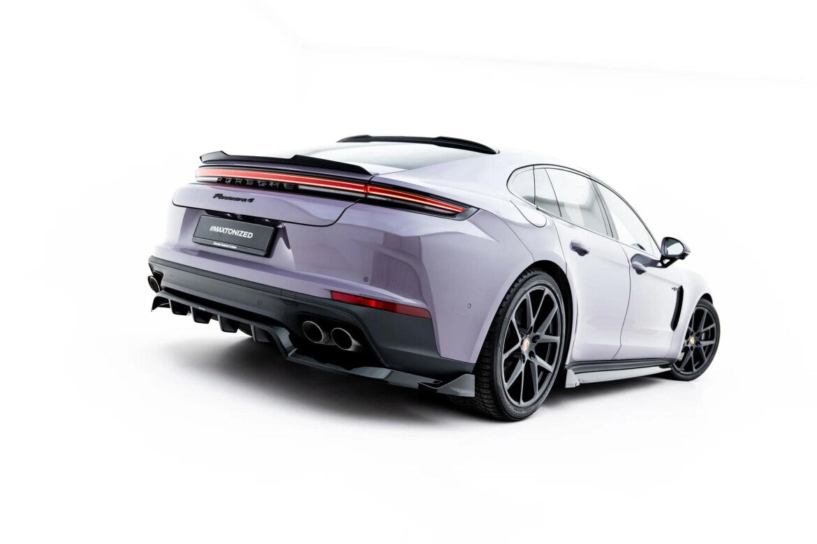 Diffusor RACE passend für Porsche Panamera 4 / 4S E-Hybrid / 4 E-Hybrid 972 schwarz Hochglanz