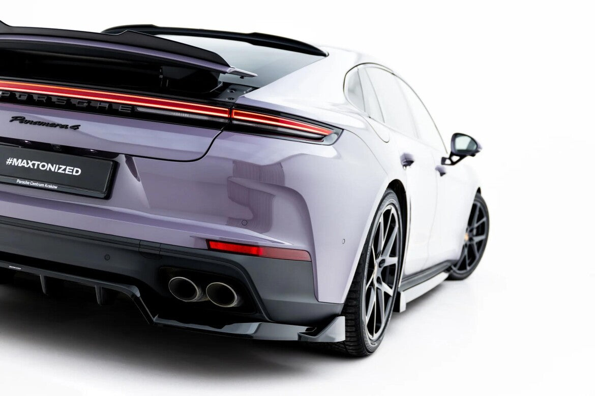 Diffusor RACE passend für Porsche Panamera 4 / 4S E-Hybrid / 4 E-Hybrid 972 schwarz Hochglanz
