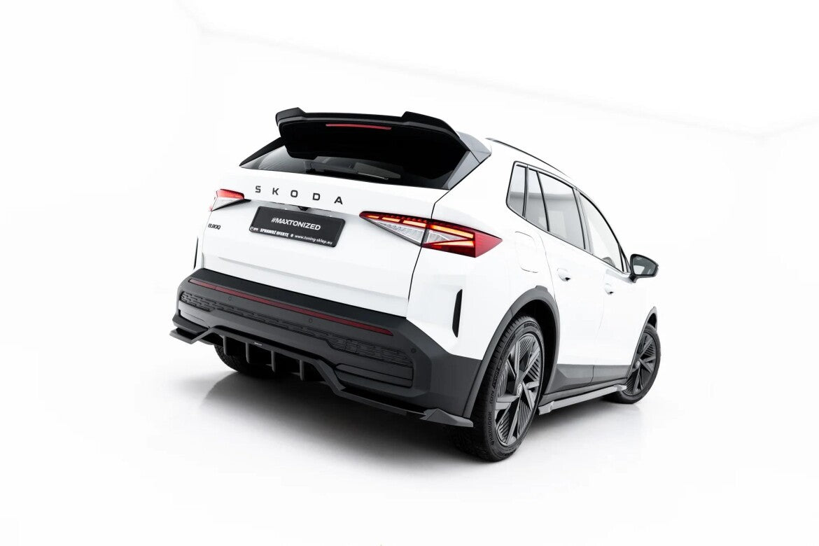 Diffusor RACE passend für Skoda Elroq RS Mk1 schwarz Hochglanz