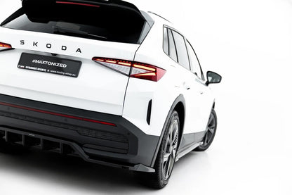 Diffusor RACE passend für Skoda Elroq RS Mk1 schwarz Hochglanz
