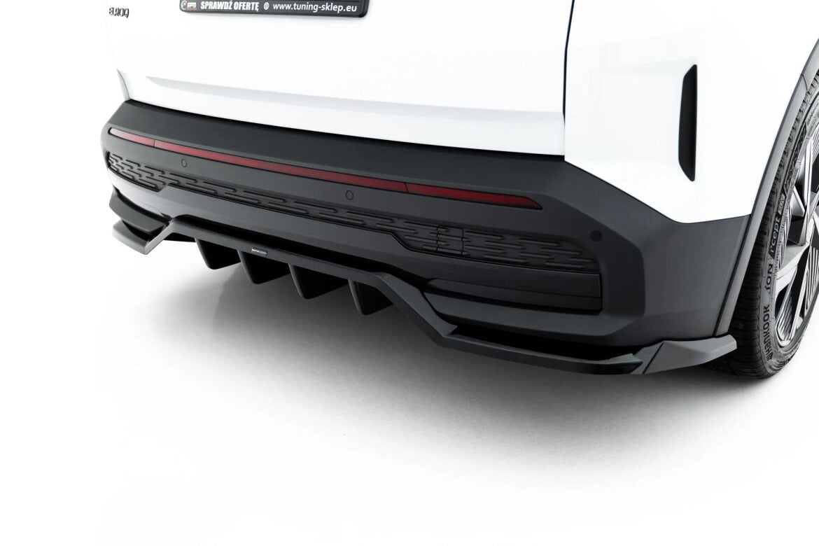Diffusor RACE passend für Skoda Elroq RS Mk1 schwarz Hochglanz