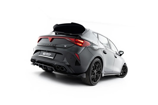Diffusor RACE passend für V.1 Cupra Leon Hatchback Mk1 Facelift schwarz Hochglanz