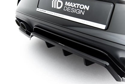 Diffusor RACE passend für V.1 Cupra Leon Hatchback Mk1 Facelift schwarz Hochglanz