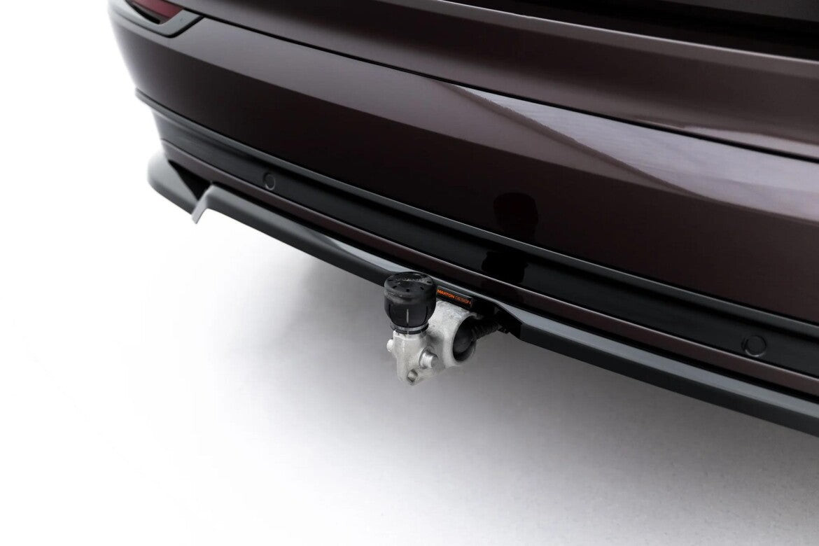 Diffusor RACE passend für Volvo XC90 Mk2 Facelift 2 schwarz Hochglanz