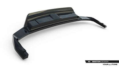 Diffusor RACE passend für VW Touareg Elegance Mk3 Facelift schwarz Hochglanz