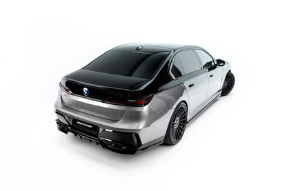 Diffusor RACE V.2 passend für BMW M760e G70 schwarz Hochglanz