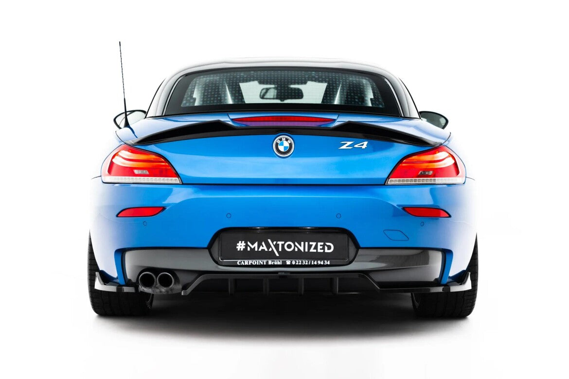 Diffusor RACE V.2 passend für BMW Z4 M-Paket E89 Facelift schwarz Hochglanz