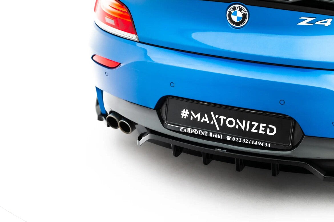 Diffusor RACE V.2 passend für BMW Z4 M-Paket E89 Facelift schwarz Hochglanz