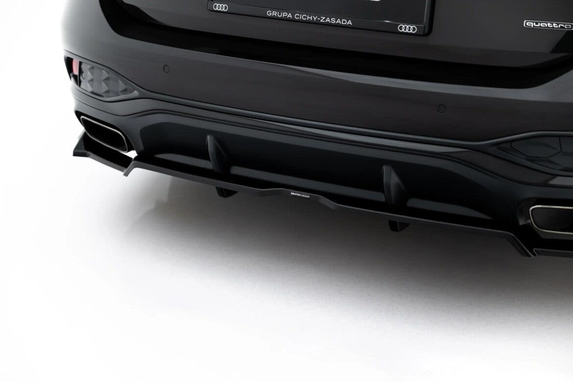 Diffusor RACE V.3 passend für Audi A6 S-Line C9 schwarz Hochglanz