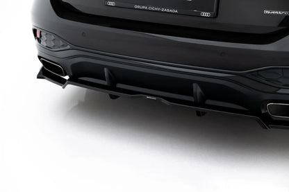 Diffusor RACE V.3 passend für Audi A6 S-Line C9 schwarz Hochglanz