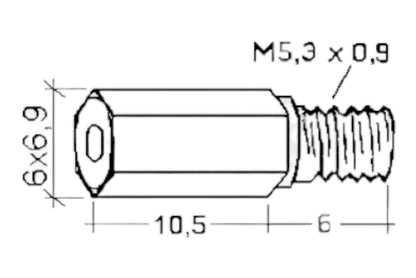 Hauptdüse Größe 95 EBC Keihin CR