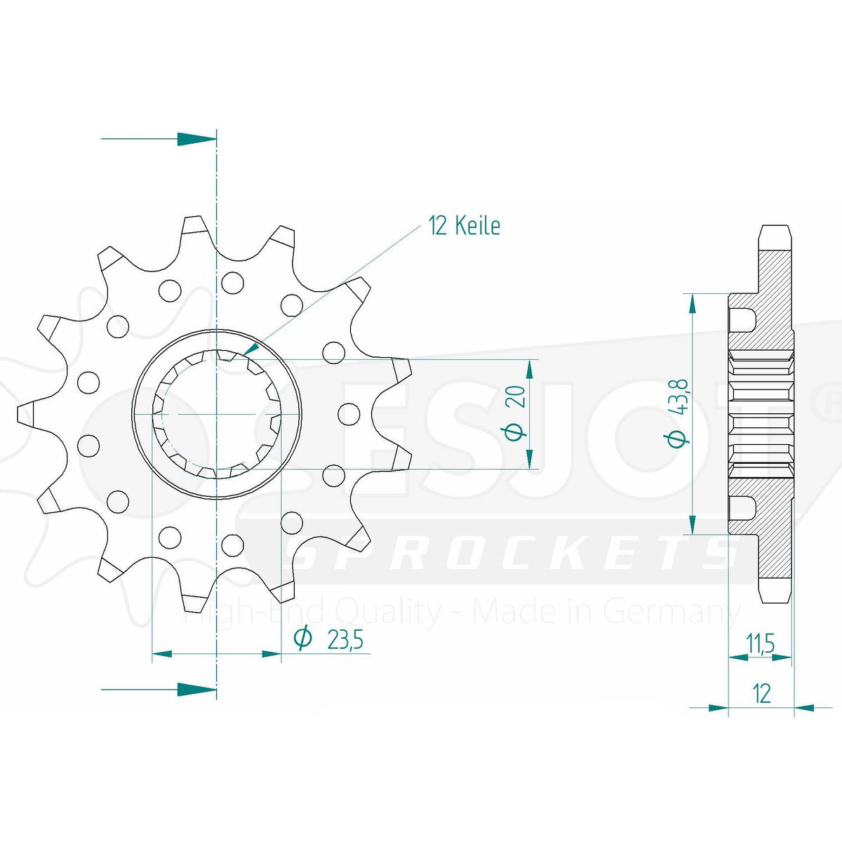 DID Kettensatz für Honda CR-F 450 L ABS 18-21 520 VX3 Kettenkit