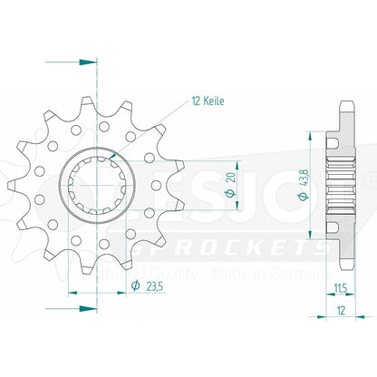 DID Kettensatz für Honda CR-F 450 L ABS 18-21 520 VX3 Kettenkit