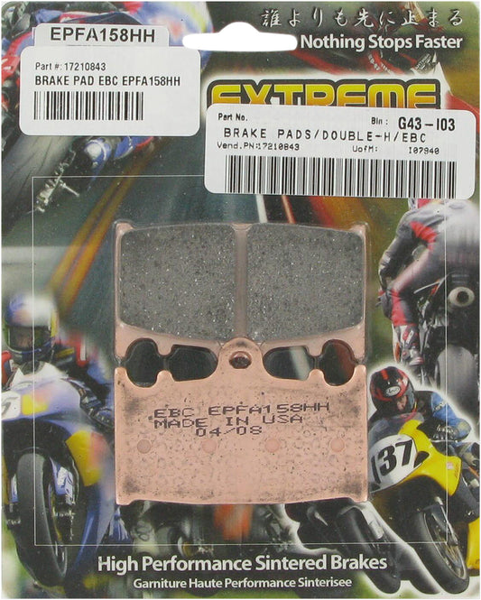 BremsklötzeBremsbeläge EBC EPFA 185 HH 1x Satz (2 Stück)