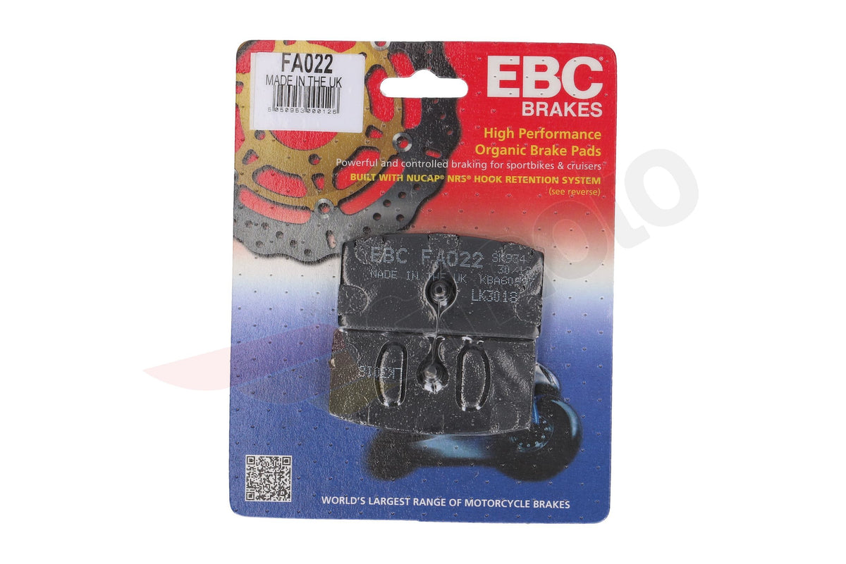 Bremsklötze Bremsbeläge EBC FA 022 1x Satz (2 Stück)