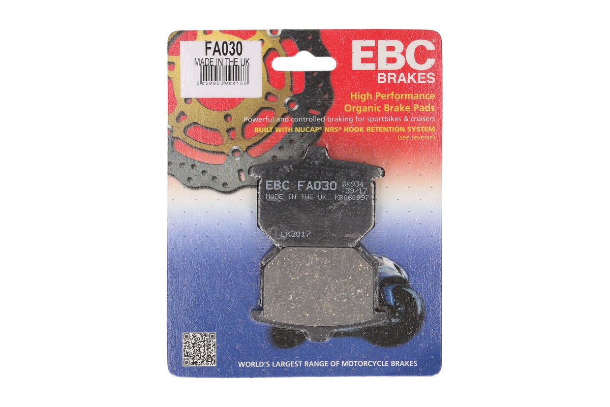 Bremsklötze Bremsbeläge EBC FA 030 1x Satz (2 Stück)