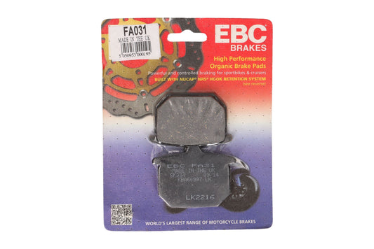 Bremsklötze Bremsbeläge EBC FA 031 1x Satz (2 Stück)
