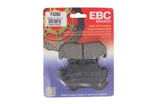 Bremsklötze Bremsbeläge EBC FA 069 1x Satz (2 Stück)