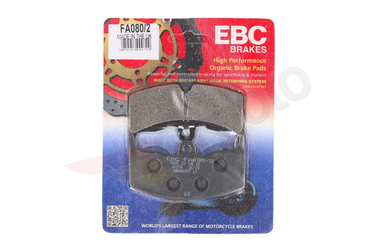 Bremsklötze Bremsbeläge EBC FA 080/2 1x Satz (2 Stück)