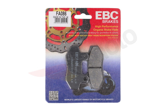 Bremsklötze Bremsbeläge EBC FA 086 1x Satz (2 Stück)