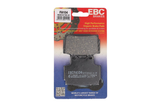 Bremsklötze Bremsbeläge EBC FA 104 1x Satz (2 Stück)