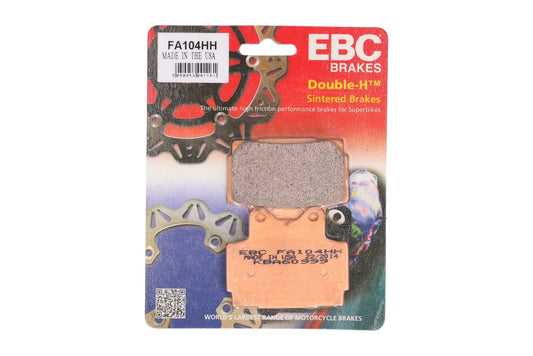 Bremsklötze Bremsbeläge EBC FA 104 HH 1x Satz (2 Stück)