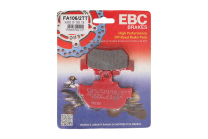 Bremsklötze Bremsbeläge EBC FA 106/2 TT 1x Satz (2 Stück)